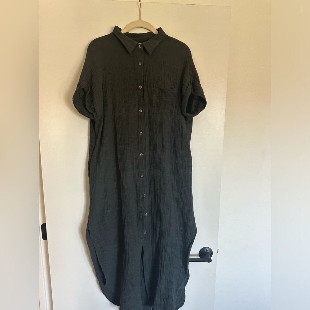 Blue Ivy button down dress